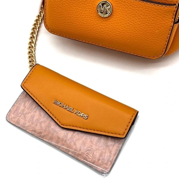 Michael Kors Maisie Large 2 in 1 Sling Pack Crossbody Bag Cider